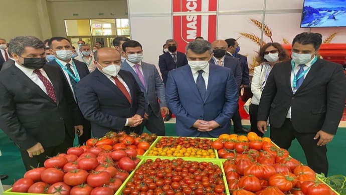 Büyükfırat, Bakü’de Caspian Negro InterFood Tarım Fuar açılışındayız