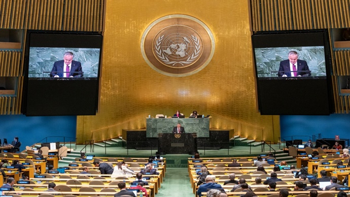 Выступление Его Превосходительства г-на Сироджиддина Мухриддина, Министра иностранных дел Республики Таджикистан на общих прениях 77-й сессии Генеральной Ассамблеи Организации Объединенных Наций