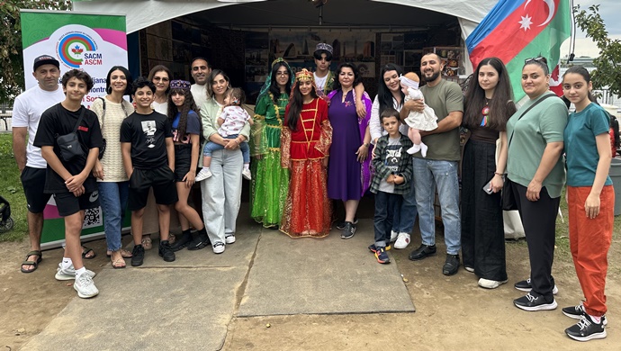 İcmamız Monreal şəhərindəki mədəniyyət festivalında uğurla iştirak edib