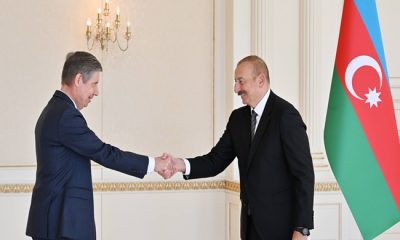 İlham Aliyev, Rusya’nın Azerbaycan’a yeni atanan büyükelçisinin itimatnamesini kabul etti