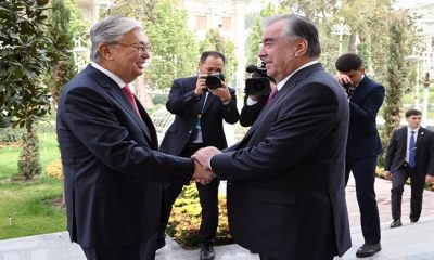 Kazakistan Cumhurbaşkanı Kasım-Jomart Tokayev ile görüşme