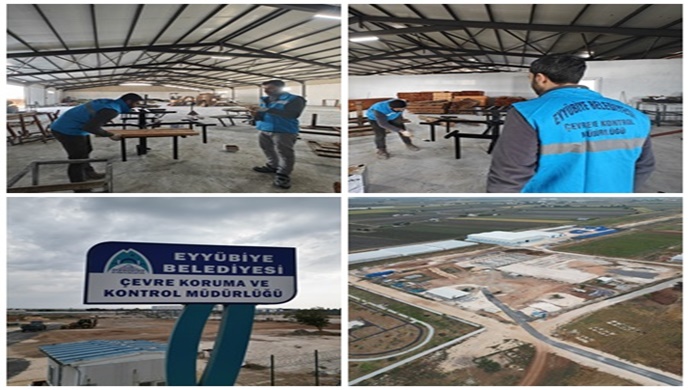 Eyyübiye Belediyesi’nin Dev Tesisinde Üretim Başladı