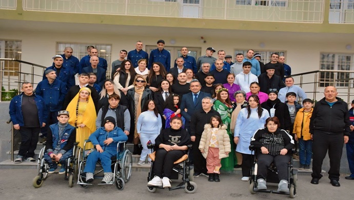 2 SAYLI SOSİAL XİDMƏT MÜƏSSİSƏSİNİN SAKİNLƏRİ ÜÇÜN, NOVRUZ ŞƏNLİYİ” KEÇİRİLMİŞDİR