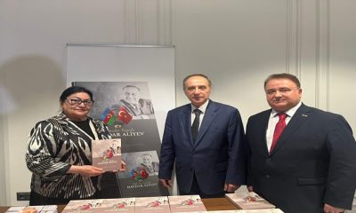Taşkent’te Haydar Aliyev kitap ve belgesel filmine büyük ilgi