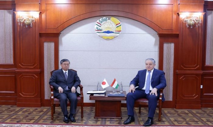 Meeting of the Minister of Foreign Affairs of Tajikistan with the Ambassador of Japan