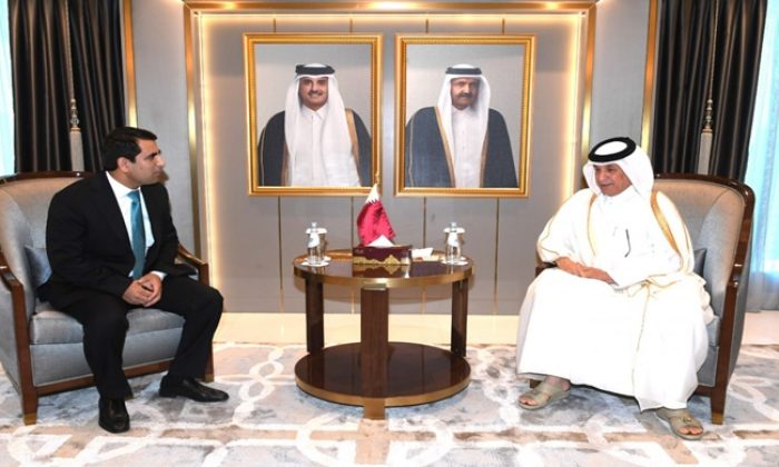 Presentation of credentials to the Minister of State for Foreign Affairs the State of Qatar