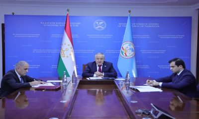 Trilateral meeting of the Ministers of Foreign Affairs of Tajikistan, Kuwait and the UN Under-Secretary-General