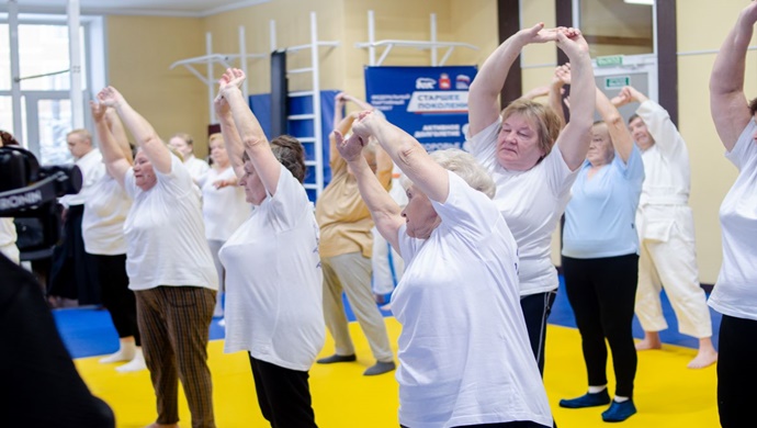 “Birleşik Rusya” “Eski nesil için dövüş sanatları” projesini başlattı