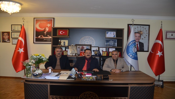 MEHMET SALİH CAN`DAN AHMET KIRAN`A ZİYARET