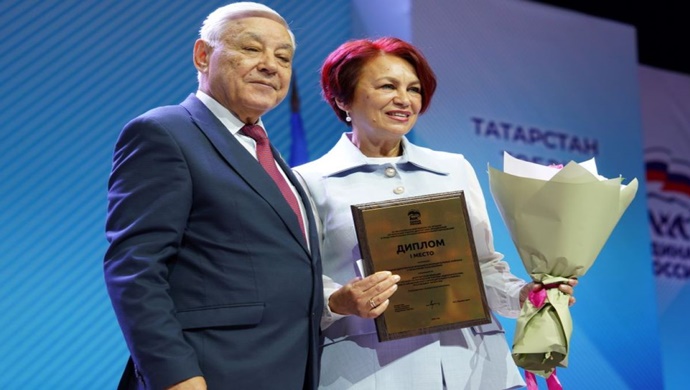 Birleşik Rusya, Tataristan belediyelerindeki en iyi parlamento birliklerini ödüllendirdi.