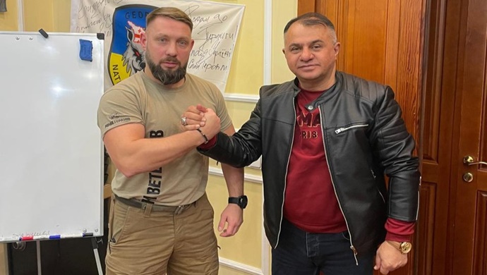 Bekir Ayaz Kiev’de Bakan Yardımcısı Ruslan Viktorovych Prykhodko `yu Resmi Ziyaret Etti