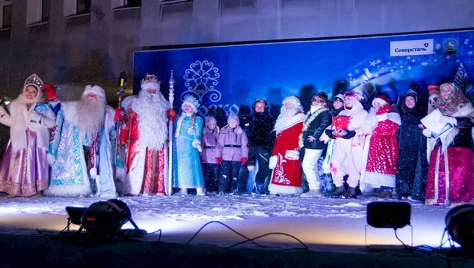 В Оленегорске Мурманской области при участии «Единой России» прошёл «Забег сказочных героев»