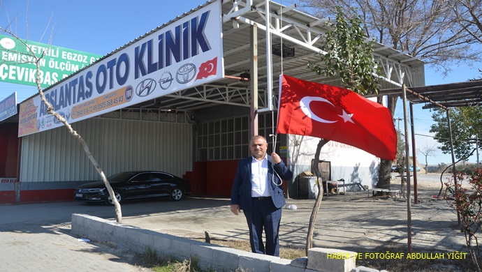 ABDULLATİF ARSLANTAŞ’TAN MİLLİ BİRLİK MESAJI: TÜRK BAYRAĞI GÖKLERE ÇEKİLDİ